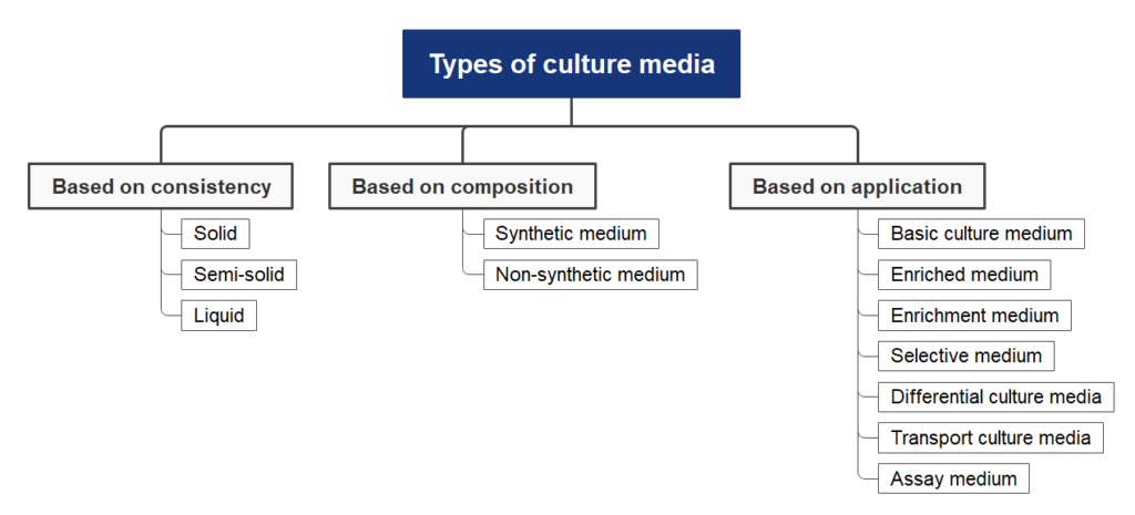 Culture media: Types, Nutritional requirement, Raw material, Factor affecting of bacterial growth
